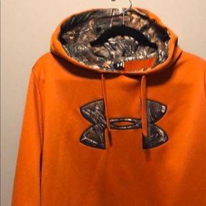 Under Armour Men’s Storm 1 orange hoodie